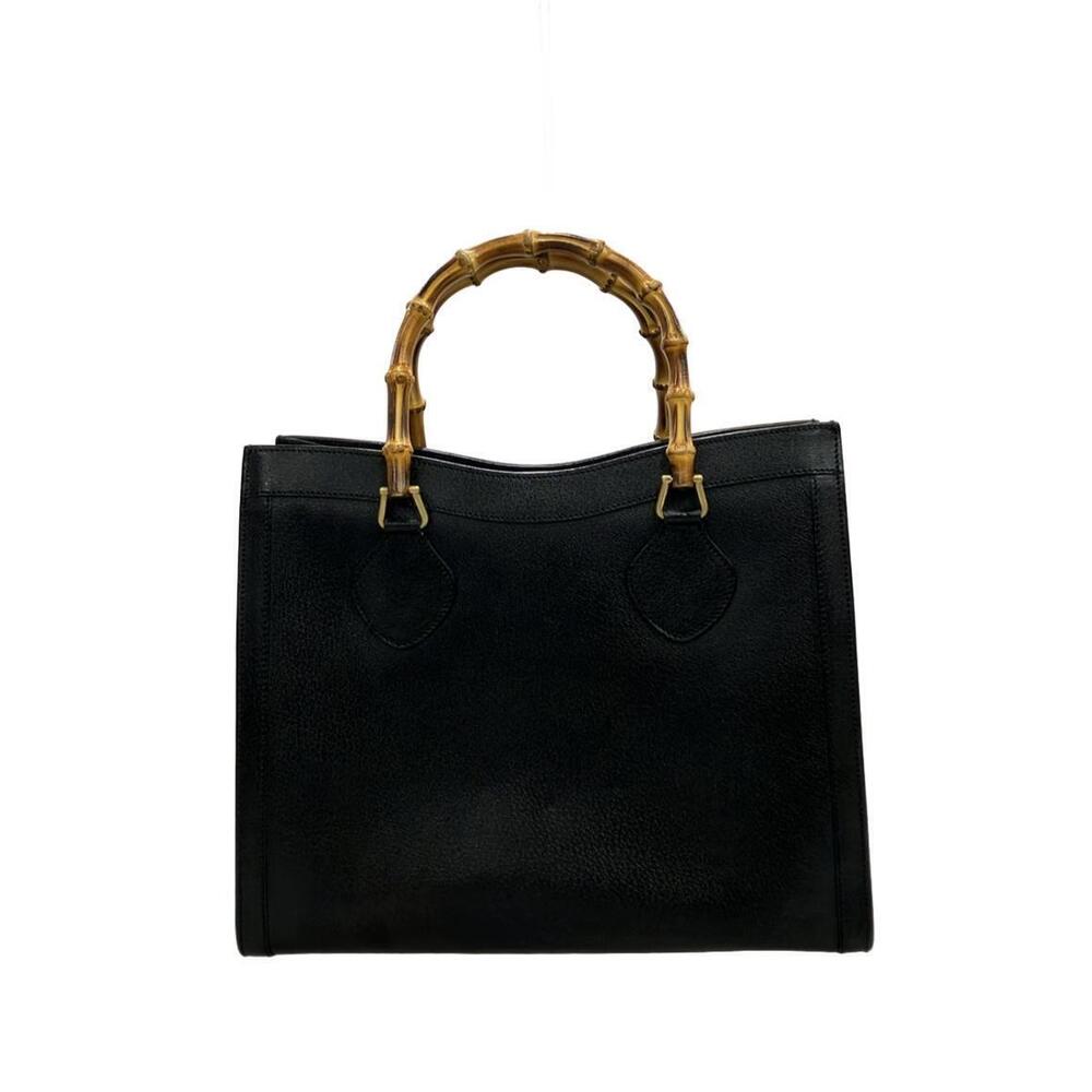 Gucci Handbag Leather Bamboo